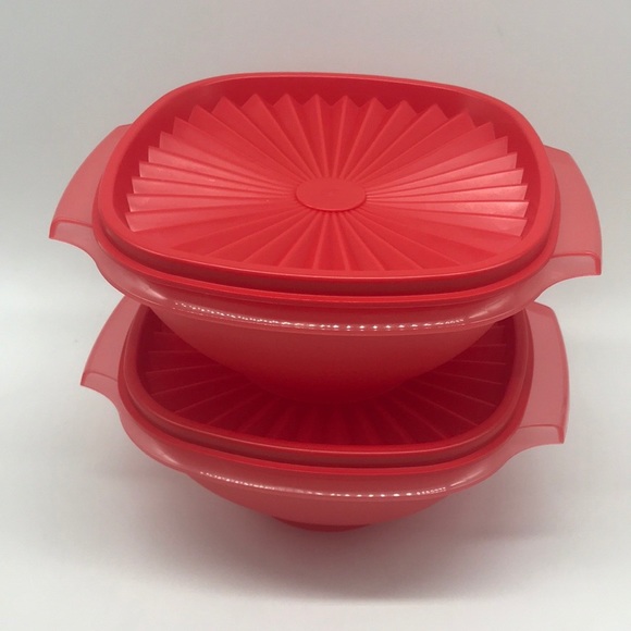 Tupperware Servalier Bowl Set 2 Pieces. - Picture 8 of 16